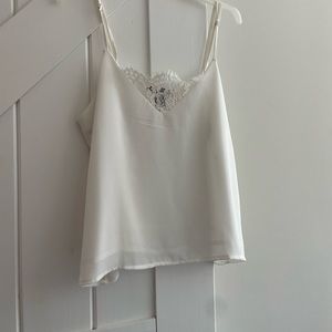 Lizard Thicket White Tank
